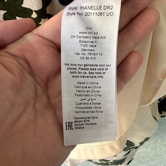 Anthropologie Ichi Dress with Synching Waist Size 1X - Picture 9 of 9